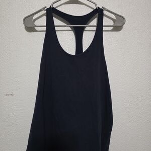 All in Motion Dark Blue Racerback Tank Top